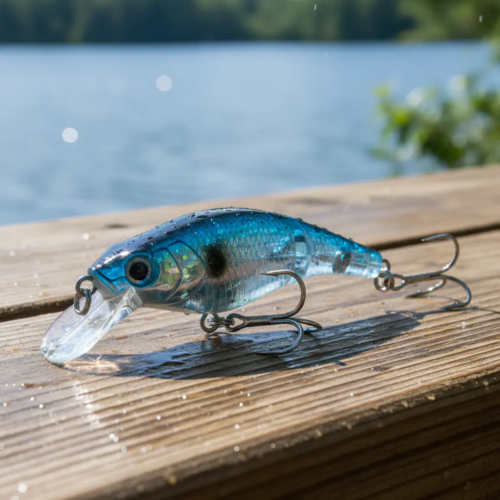 Detail of fishing lure